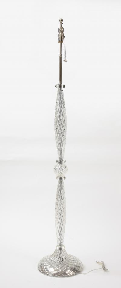 Archimede Seguso Archimede Seguso Murano Glass Floor Lamp