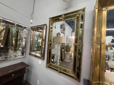 Archimede Seguso Baroque Style Venetian Mirror