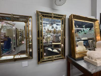 Archimede Seguso Baroque Style Venetian Mirror