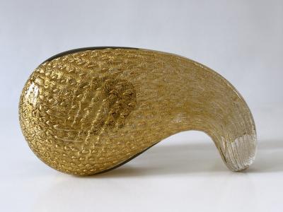 Archimede Seguso Exceptional Mid Century Murano Glass Push Pull Door Handles by Seguso 1950s