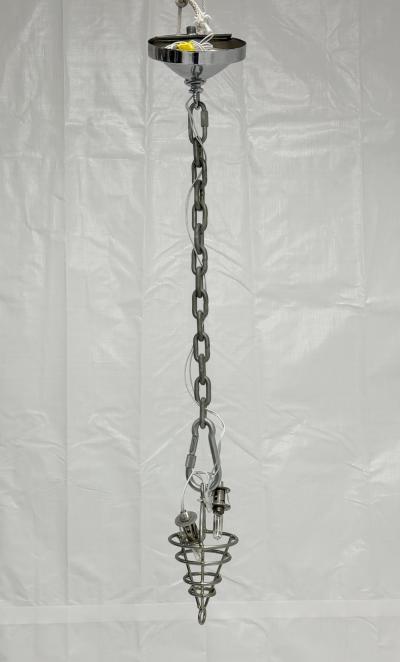 Archimede Seguso Large Vintage Murano Hand Blown Glass Chandelier Italian Modern Lighting