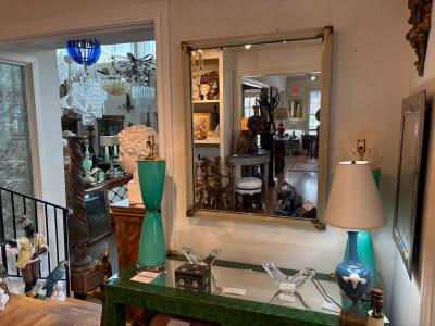 Archimede Seguso Murano Glass Mirror By Archmide Seguso