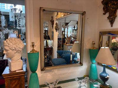 Archimede Seguso Murano Glass Mirror By Archmide Seguso