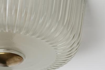Archimede Seguso Murano glass ceiling flush mount light for Seguso