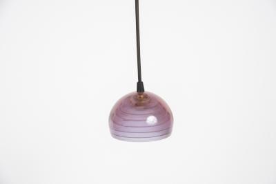 Archimede Seguso Pair of Murano glass pendant by Archimede Seguso