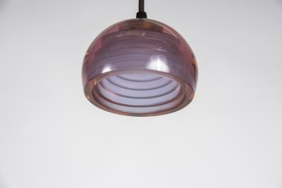 Archimede Seguso Pair of Murano glass pendant by Archimede Seguso