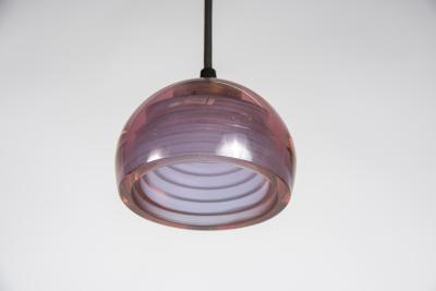 Archimede Seguso Pair of Murano glass pendant by Archimede Seguso