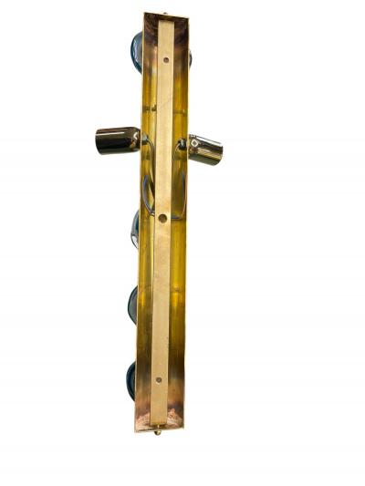 Archimede Seguso Pair of Murano glass sconces in the style of Archim de Seguso