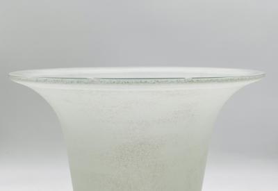 Archimede Seguso Signed Scavo Glass Vase by Archimede Seguso Murano Italy 20th Century