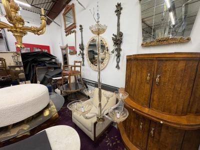 Archimede Seguso Stunning Murano GlassChandelier By Seguso