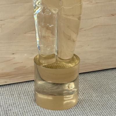 Archimede Seguso Venus De Milo Nude Murano Glass Sculpture Statue Italian Mid Century Modern