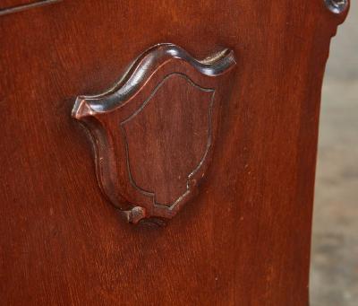 Architectural Hall Chairs A Pair