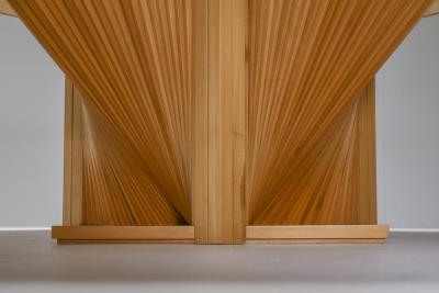 Architectural Minimalist Dining Set Modern Italy 1950s