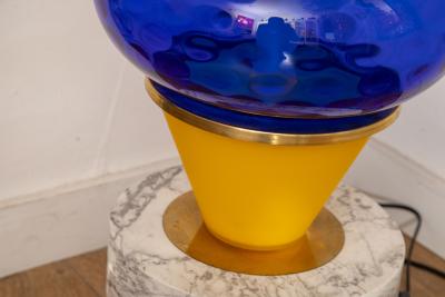 Architectural Murano Glass Totem Floor Lamp