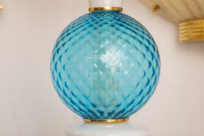 Architectural Murano Glass Totem Floor Lamp