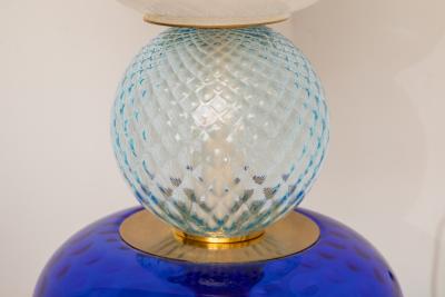 Architectural Murano Glass Totem Floor Lamp