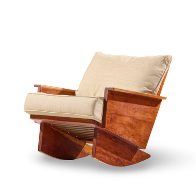 Arden Riddle Arden Riddle S308 R Mid Century Walnut Rocking Chair