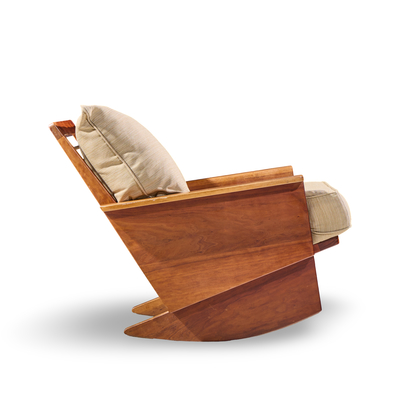 Arden Riddle Arden Riddle S308 R Mid Century Walnut Rocking Chair