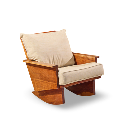 Arden Riddle Arden Riddle S308 R Mid Century Walnut Rocking Chair