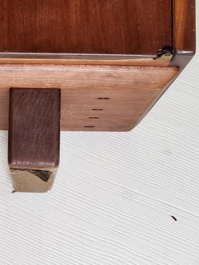 Arden Riddle Arden Riddle Studio Craft Unique Storage Cabinet Solid Cherry 1966