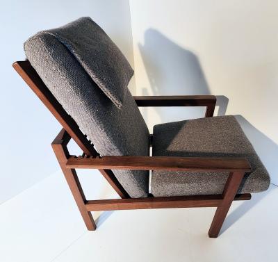 Arden Riddle Walnut Adjustable Lounge Chair Arden Riddle 1921 2011 pre 1965