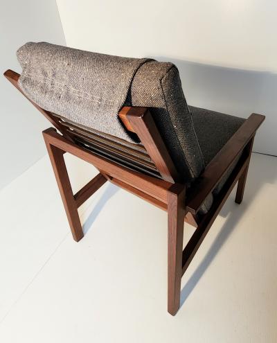 Arden Riddle Walnut Adjustable Lounge Chair Arden Riddle 1921 2011 pre 1965