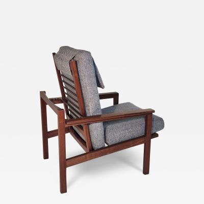 Arden Riddle Walnut Adjustable Lounge Chair Arden Riddle 1921 2011 pre 1965