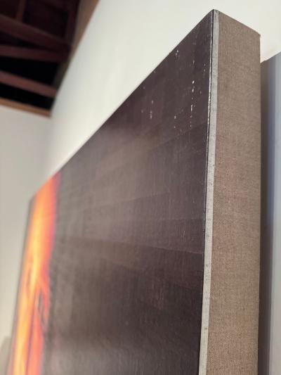 Areil in Candle Light by Douglas Leon Cartmel Large Oil Painting on Linen 2005