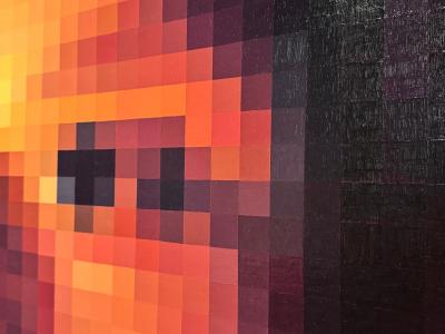 Areil in Candle Light by Douglas Leon Cartmel Large Oil Painting on Linen 2005