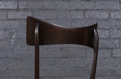 Ariberto Colombo Mid Century Italian Desk Chair by Ariberto Colombo for Ico Parisi