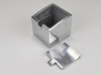 Arik Levy Arik Levy x Ligne Roset Square Smoke Ashtray Polished Aluminium France