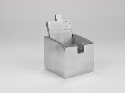 Arik Levy Arik Levy x Ligne Roset Square Smoke Ashtray Polished Aluminium France