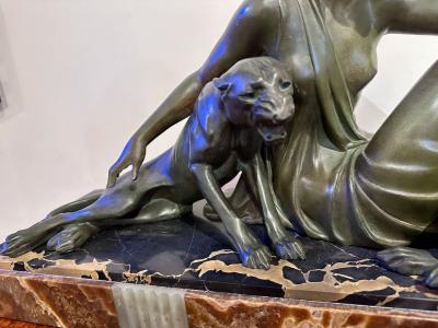 Armand Godard Art Deco statue by Armand Godard Dianas Triumph A Pantheon of Power 