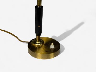 Armaturhantverk Tibro Brass Adjustable Desk Lamp Sweden 1960s