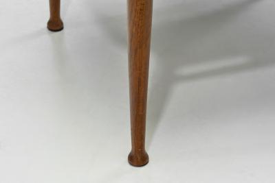 Armchair in Solid Wood with Upholstered Seating Europe Mid 20th Century