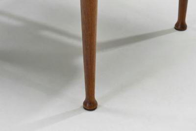 Armchair in Solid Wood with Upholstered Seating Europe Mid 20th Century