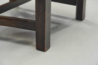 Armchair with Carved Details and Upholstered Seat England ca 1920s