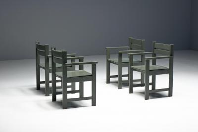 Armchairs by Gerard Wijnen for Bossche School Netherlands 1980s