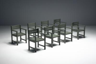 Armchairs by Gerard Wijnen for Bossche School Netherlands 1980s