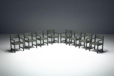 Armchairs by Gerard Wijnen for Bossche School Netherlands 1980s