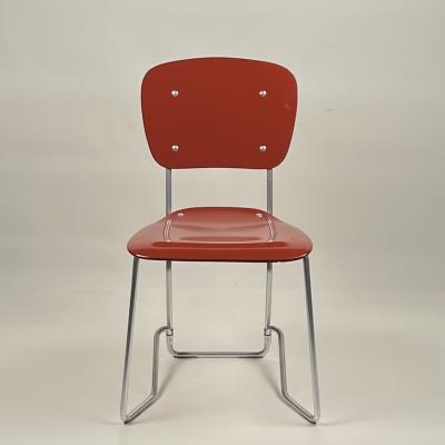 Armin Wirth Set of 4 Stacking Chairs by Armin Wirth and Aluflex 1950s