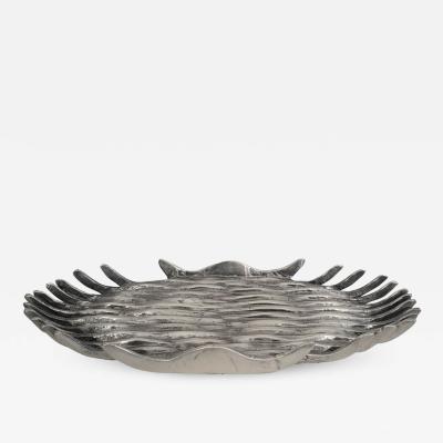 Arnaldo Gamba Reliso Centerpiece in Cast Aluminum by Arnaldo Gamba