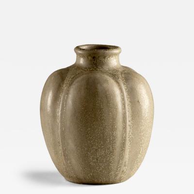 Arne Bang Stoneware Model 148 Vase by Arne Bang Denmark 1930s