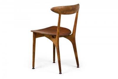 Arne Hovmand Olsen Arne Hovmand Olsen Mid Century Danish Wooden Dining Chair