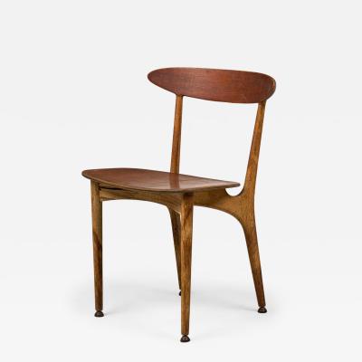 Arne Hovmand Olsen Arne Hovmand Olsen Mid Century Danish Wooden Dining Chair