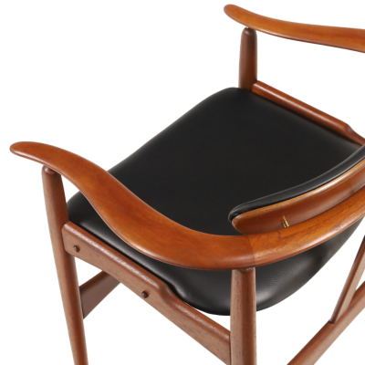 Arne Hovmand Olsen High Style Scandinavian Modern Chair Designed by Hovmand Olsen