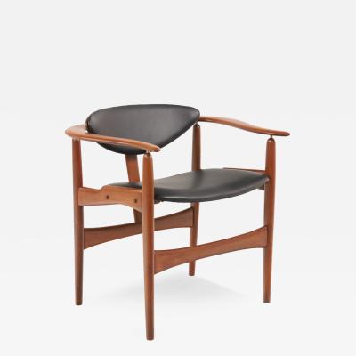 Arne Hovmand Olsen High Style Scandinavian Modern Chair Designed by Hovmand Olsen