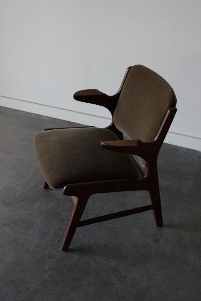 Arne Hovmand Olsen Oak Armchair by A Hovmand Olsen for A R Klingeberg S n 1950s