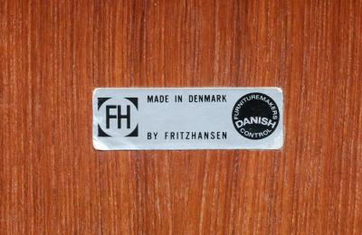 Arne Jacobsen Arne Jacobsen Series 7 Teak Desk Chair for Fritz Hansen