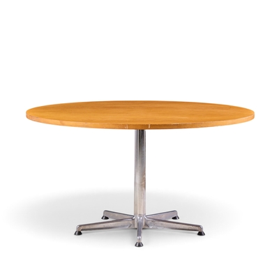 Arne Jacobsen Arne Jacobsen Style Mid Century Teak Top Dining Table